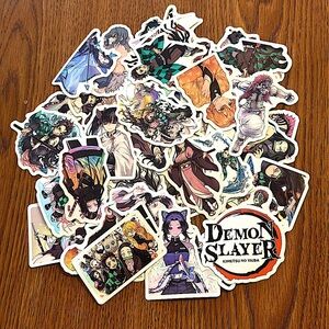 50pcs Demon Slayer Characters Anime Sticker Pack Anime Magna